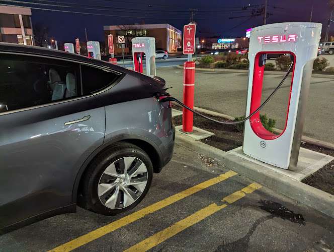 Tesla Supercharger EV Charging Station at 160 Essex St