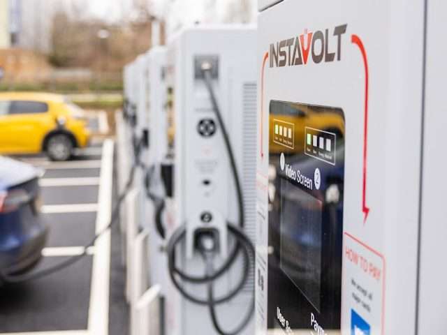 InstaVolt Charging Station in Bristol United Kingdom of Great Britain and Northern Ireland