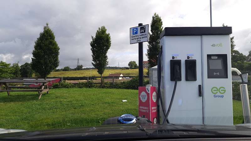 Chargeplace Scotland Charging Station EV Charging Station at A813