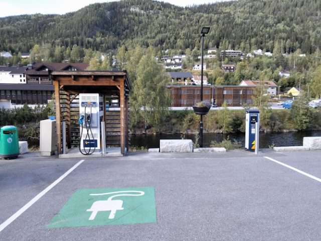 Recharge Charging Station in Rødberg Norway 3630