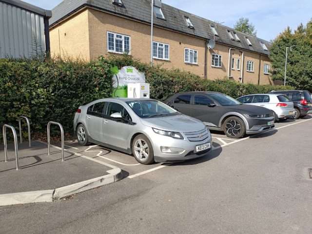 Lidl Charging Station in Cirencester United Kingdom of Great Britain and Northern Ireland