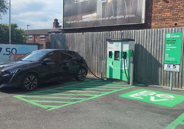 Be.EV Charging Station in Leigh United Kingdom of Great Britain and Northern Ireland