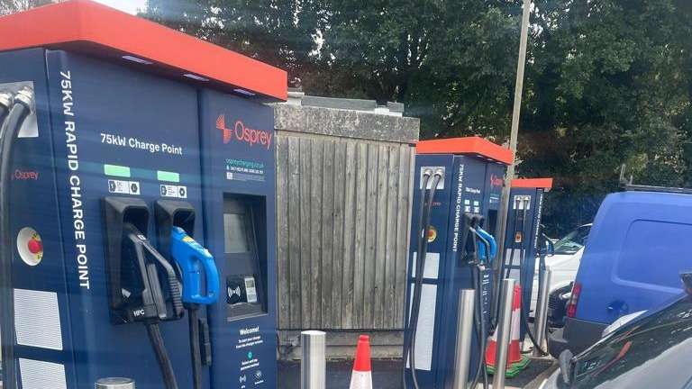 Osprey Charging Station EV Charging Station at Old Chester Rd S