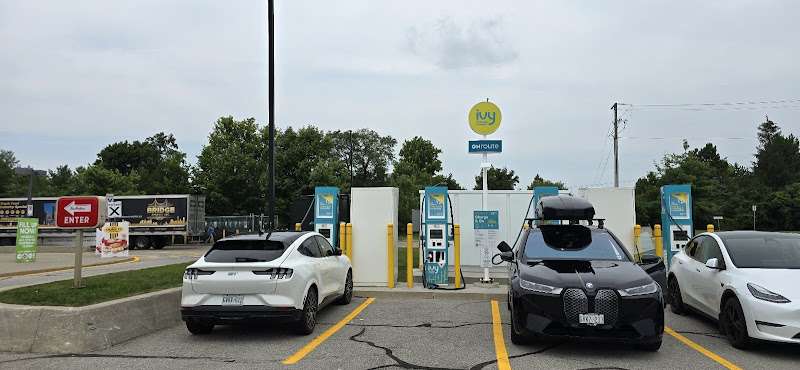 Ivy Charging Station EV Charging Station at Westbound ONroute