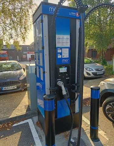 Mer Charging Station in Ferndown United Kingdom of Great Britain and Northern Ireland