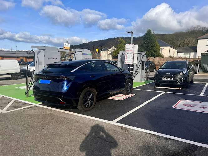 InstaVolt Charging Station EV Charging Station at The Bridges Retail Park