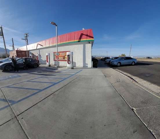 Tesla Supercharger in Inyokern California