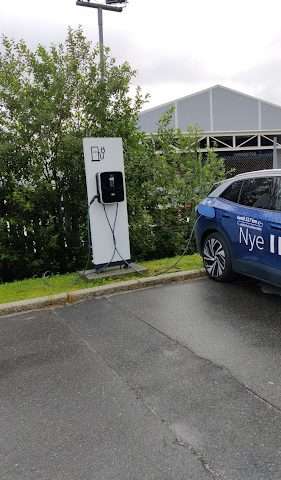 Lade i Norge Charging Station in Sandnessjøen Norway 8803