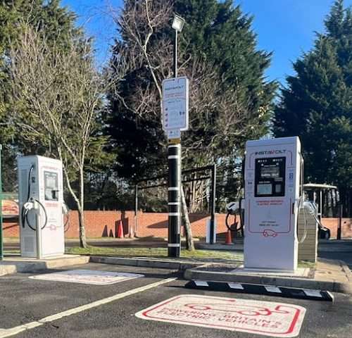 InstaVolt Charging Station in McDonalds United Kingdom of Great Britain and Northern Ireland