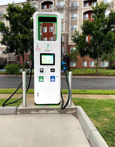 Electrify America Charging Station in Sterling Virginia