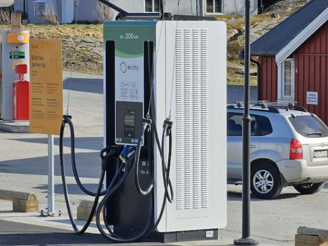 Eviny Charging Station in Reine Norway 8390