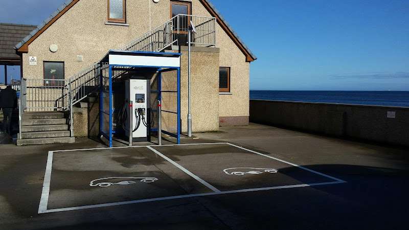 Chargeplace Scotland Charging Station EV Charging Station at A836