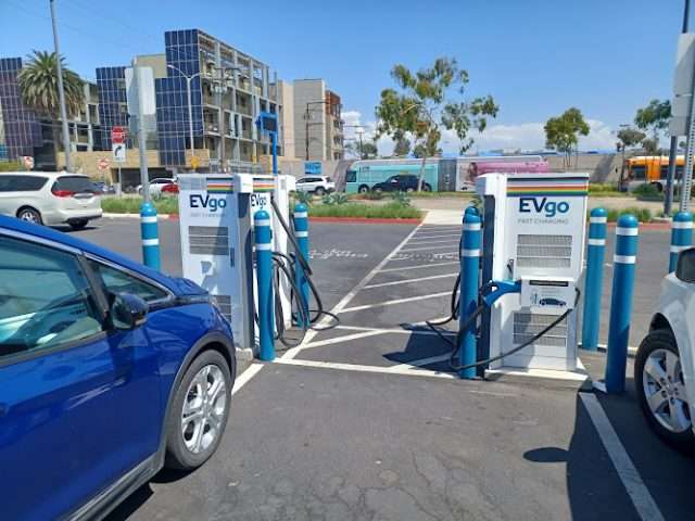 EVgo Charging Station in Santa Monica California
