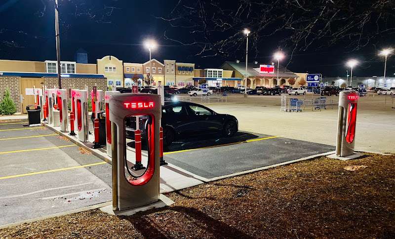 Tesla Supercharger EV Charging Station at S Randall Rd #815