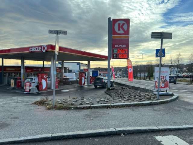 Circle K Charging Station in Larvik Norway 3256