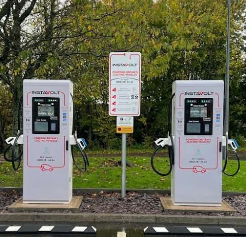 InstaVolt Charging Station in Newport United Kingdom of Great Britain and Northern Ireland