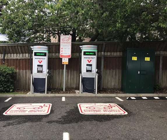 InstaVolt Charging Station in Edinburgh United Kingdom of Great Britain and Northern Ireland