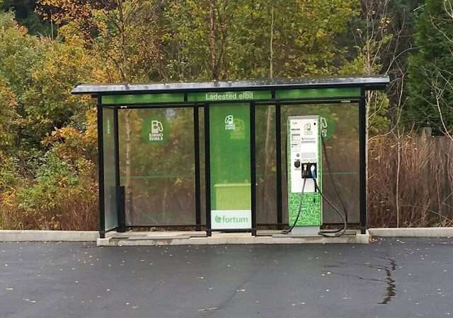 Recharge Charging Station in Åna-sira Norway 4420