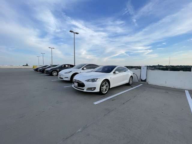 Tesla Supercharger in Boston Massachusetts