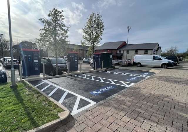 Osprey Charging Station in Withybush Roundabout United Kingdom of Great Britain and Northern Ireland