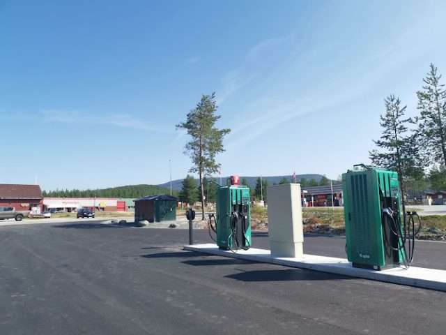 Kople Charging Station in Rendalen Norway 2485
