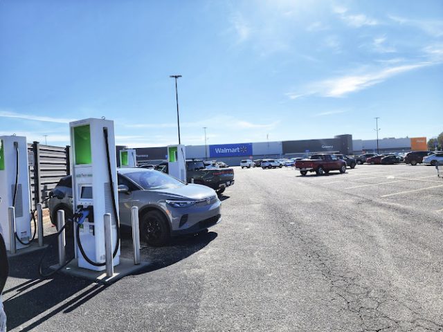 Electrify America Charging Station in Saraland Alabama