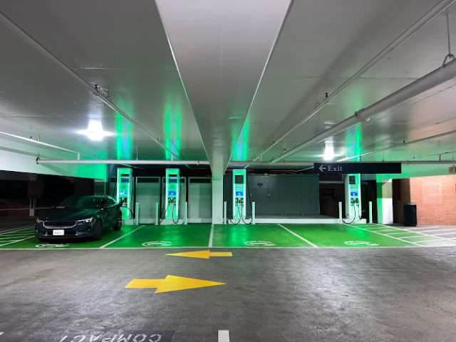 Electrify America Charging Station in Pasadena California