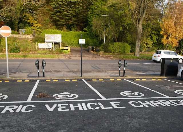 Connected Kerb Charging Station in Scarborough United Kingdom of Great Britain and Northern Ireland