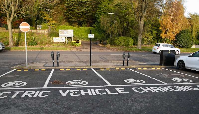 Connected Kerb Charging Station EV Charging Station at Northstead Lower