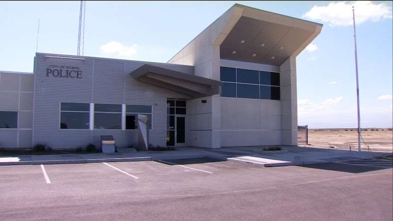 Huron Police Department EV Charging Station at 17051 12th St