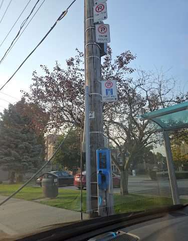 FLO Charging Station in Toronto Ontario Canada