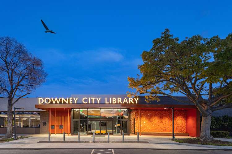 Downey City Library EV Charging Station at 11121 Brookshire Ave #586