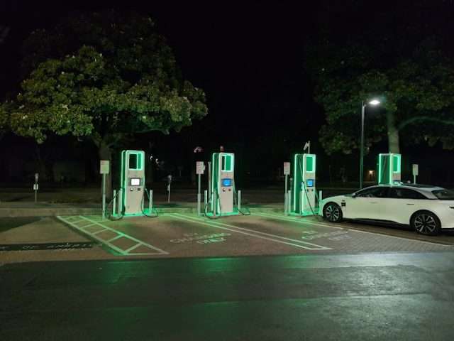 Electrify America Charging Station in Chico California
