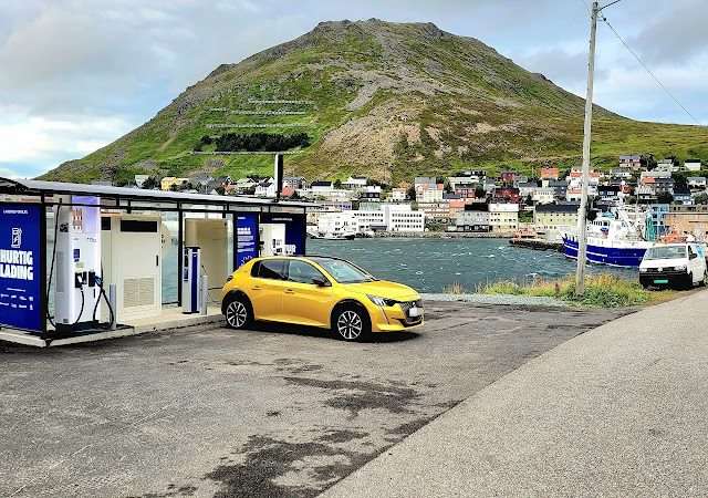 Kople Charging Station in Honningsvåg Norway 9750