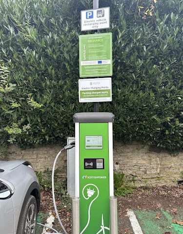 Electric Vehicle Charging Station in Okehampton United Kingdom of Great Britain and Northern Ireland