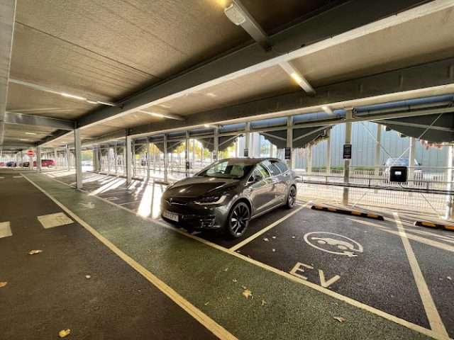 ChargePoint Charging Station in Ellesmere Port United Kingdom of Great Britain and Northern Ireland