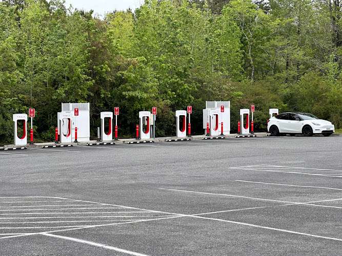 Tesla Supercharger EV Charging Station at 647 Kings Hwy