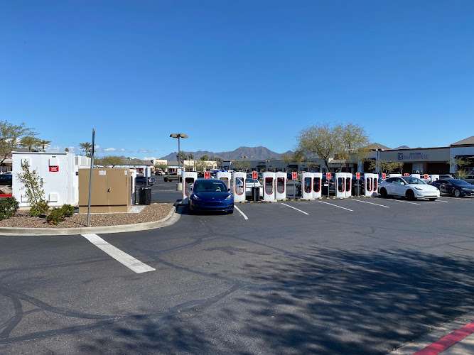 Tesla Supercharger EV Charging Station at E Shea Blvd #8740