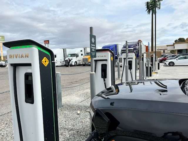 Rivian Adventure Network in Barstow California