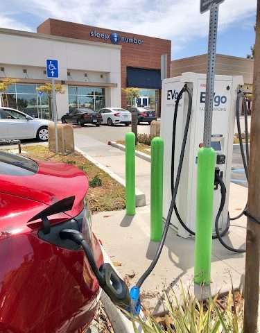 EVgo Charging Station in Oceanside California
