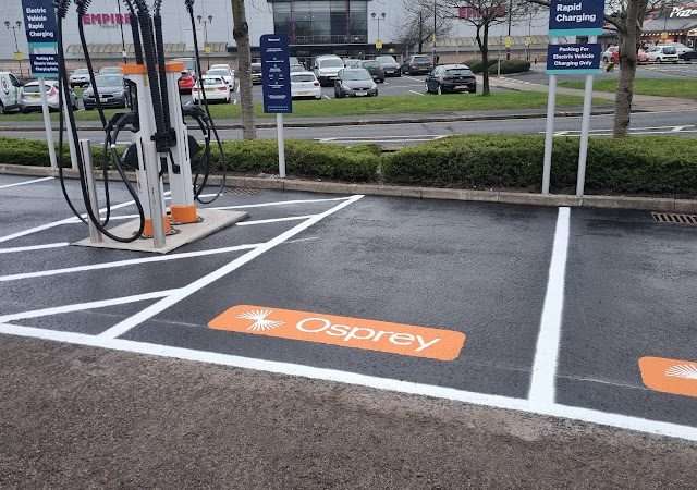 Osprey Charging Station in Wigan United Kingdom of Great Britain and Northern Ireland