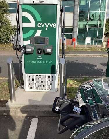 evyve Charging Station in Oldbury United Kingdom of Great Britain and Northern Ireland