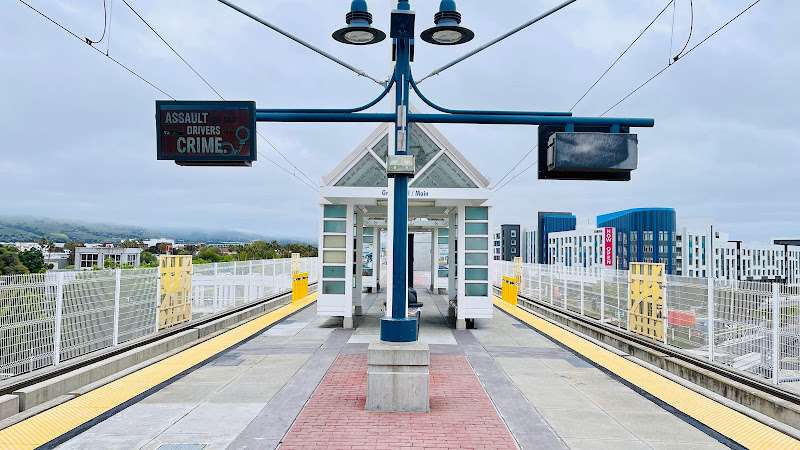 Great Mall EV Charging Station at VTA Greatmall Light Rail station