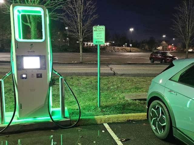 Electrify America Charging Station in Nashua New Hampshire