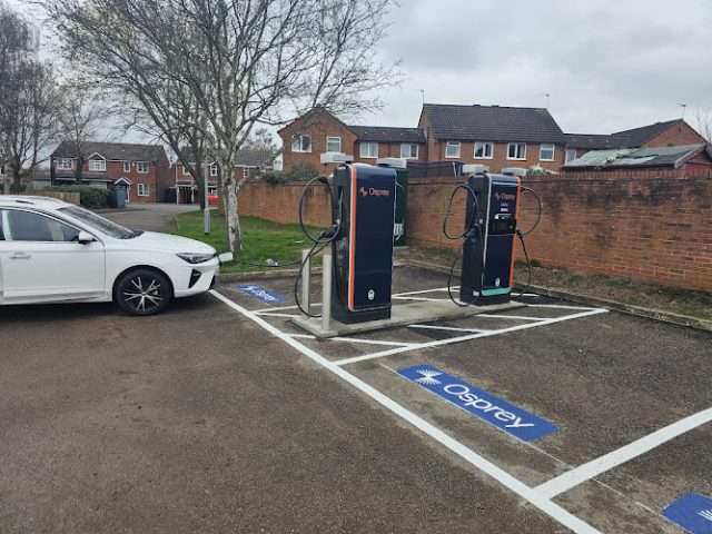 Osprey Charging Station in Hinckley United Kingdom of Great Britain and Northern Ireland