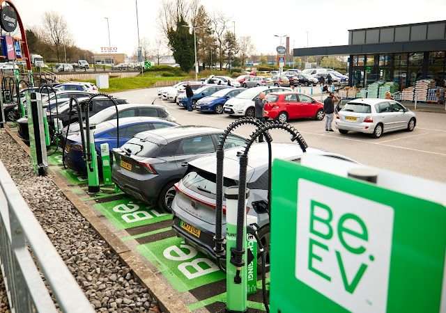 Be.EV Charging Station in Rochdale United Kingdom of Great Britain and Northern Ireland