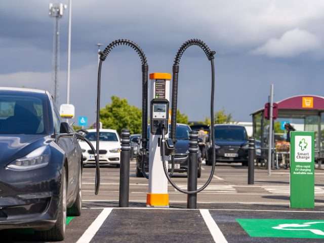 Smart Charge Charging Station in Huntingdon United Kingdom of Great Britain and Northern Ireland