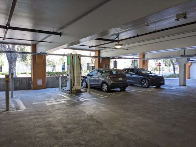 Electrify America Charging Station in Palo Alto California