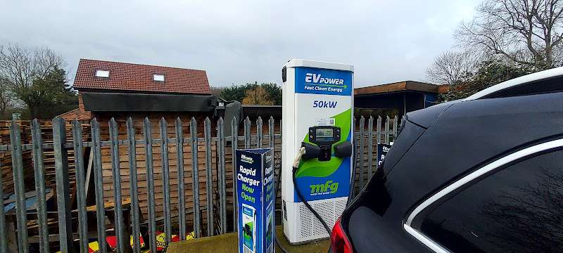 MFG EV power Charging Station EV Charging Station at MFG Warley Service Station