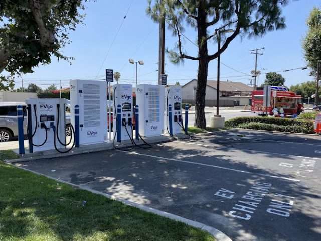 EVgo Charging Station in El Monte California